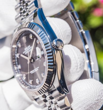 Rolex Datejust 41 Slate Diamond-set Dial