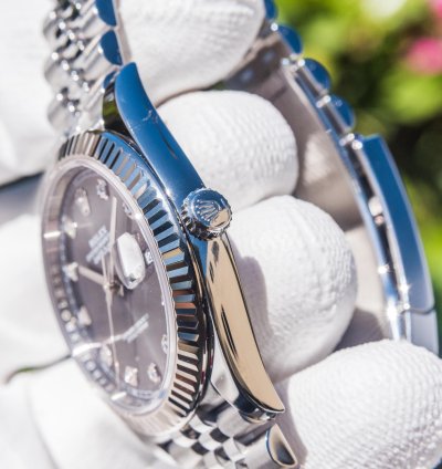 Rolex Datejust 41 Slate Diamond-set Dial