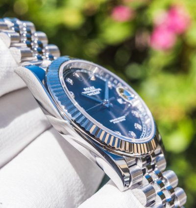 Rolex Datejust 41 Slate Diamond-set Dial