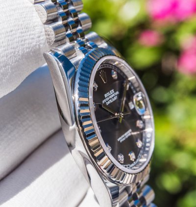 Rolex Datejust 41 Slate Diamond-set Dial