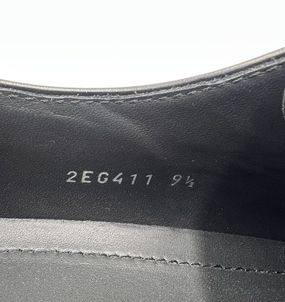 Prada Brushed Leather Lace-up Shoes
