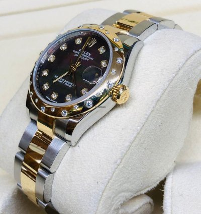 Rolex Datejust Mother Of Pearl Diamond Dial 31mm