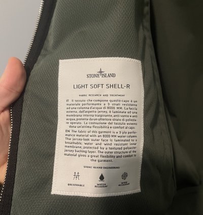 Stone Island Light Soft Shell-
