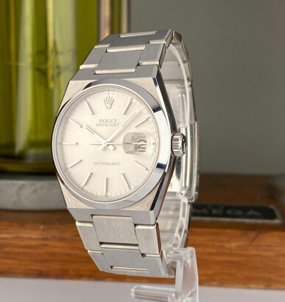 Rolex Datejust Oysterquartz 1978 Rolex Datejust Oysterquartz 17000 Nos New Old Stock First Generation Mk1 Dial
