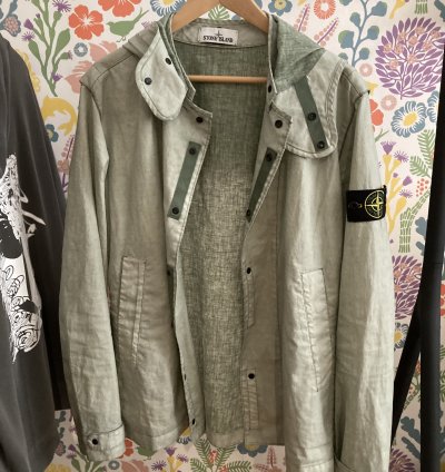 Stone Island Linnen Lightweight Jacket
