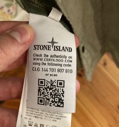 Stone Island Linnen Lightweight Jacket