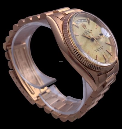 Rolex Day-date 36 36mm Ref 1803 Year 1961 Full Set Like New With Expertise Rose Gold