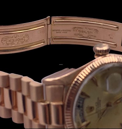 Rolex Day-date 36 36mm Ref 1803 Year 1961 Full Set Like New With Expertise Rose Gold