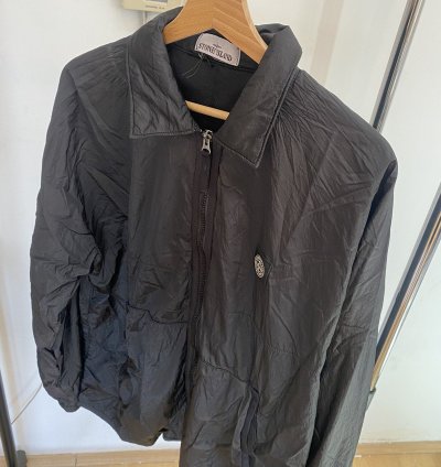 Stone Island Logo Patch Lightweight Jacket