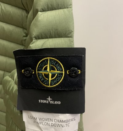 Stone Island Loom Woven Chamber -nylon Down-tc Jacket