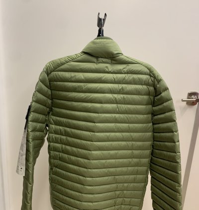Stone Island Loom Woven Chamber -nylon Down-tc Jacket