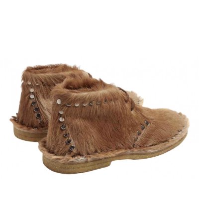 Prada Calf-hair Chukka Boots