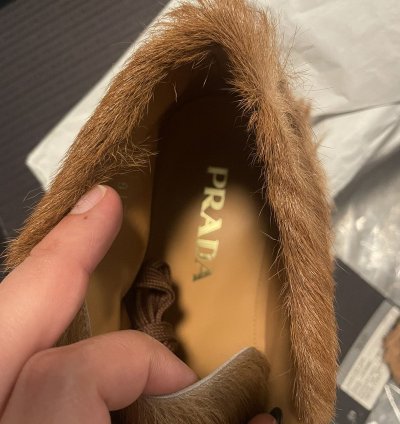 Prada Calf-hair Chukka Boots