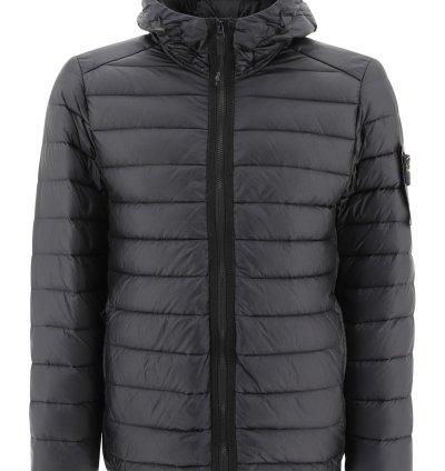 Stone Island Loom Woven Chambers Down Jacket For Men Label Size Xl