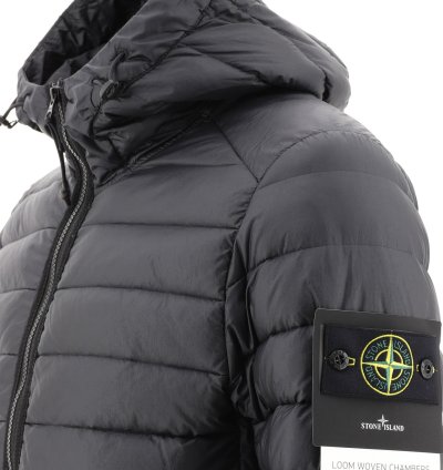 Stone Island Loom Woven Chambers Down Jacket For Men Label Size Xl
