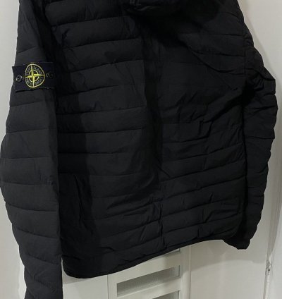 Stone Island Loom Woven Down Chambers Jacket Size