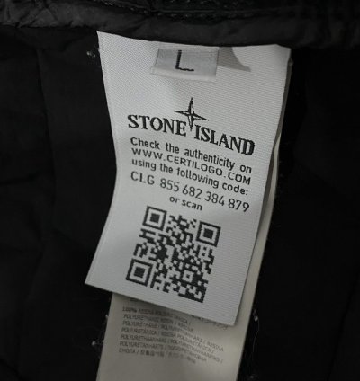 Stone Island Loom Woven Down Chambers Jacket Size