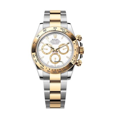 Rolex Daytona 2025 New Daytona Yellow Gold Two Tone White