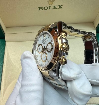 Rolex Daytona 2025 New Daytona Yellow Gold Two Tone White
