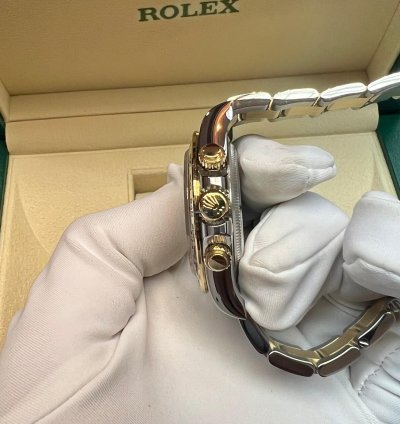 Rolex Daytona 2025 New Daytona Yellow Gold Two Tone White