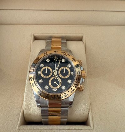 Rolex Daytona 116503 Black Diamond Dial Unworn Stickered