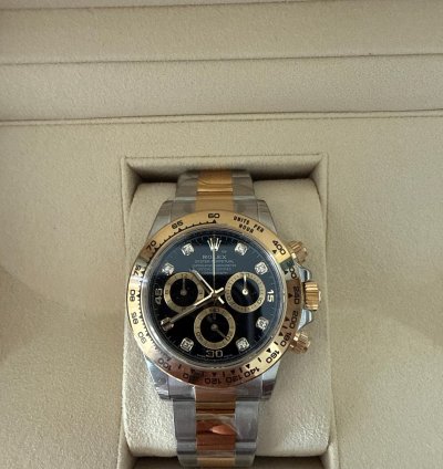 Rolex Daytona 116503 Black Diamond Dial Unworn Stickered