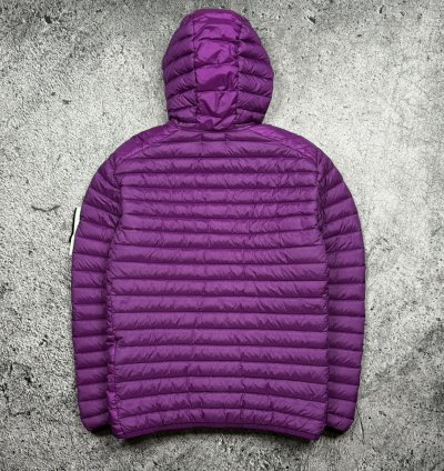 Stone Island Loom-wooven Chambers -nylon Down-tc Purple