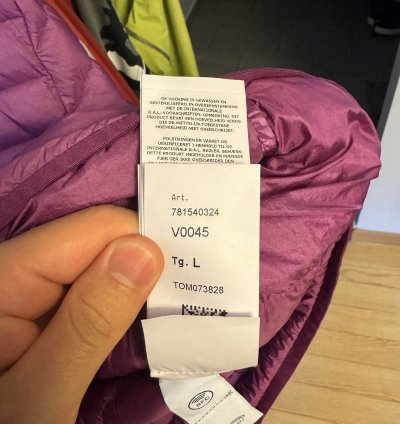 Stone Island Loom-wooven Chambers -nylon Down-tc Purple