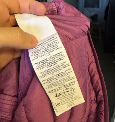 Stone Island Loom-wooven Chambers -nylon Down-tc Purple