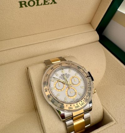 Rolex Daytona 116503 Stahl Gold Full Set Ungetragen