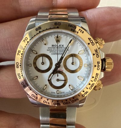 Rolex Daytona 116503 Stahl Gold Full Set Ungetragen