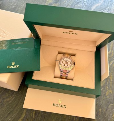 Rolex Daytona 116503 Stahl Gold Full Set Ungetragen
