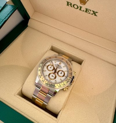 Rolex Daytona 116503 Stahl Gold Full Set Ungetragen