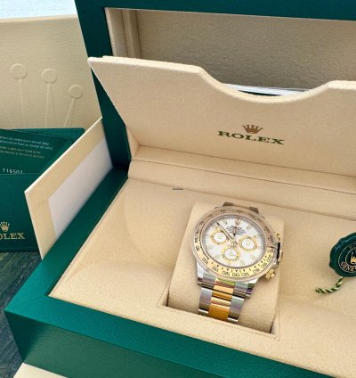 Rolex Daytona 116503 Stahl Gold Full Set Ungetragen