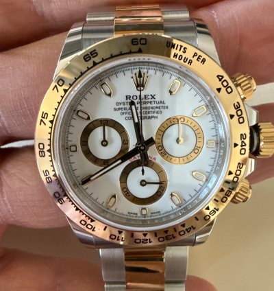 Rolex Daytona 116503 Stahl Gold Full Set Ungetragen