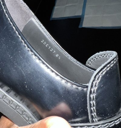 Prada Chocolate Brushed Leather Loafers