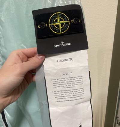 Stone Island Lucido-tc Packable Windbreaker 1100