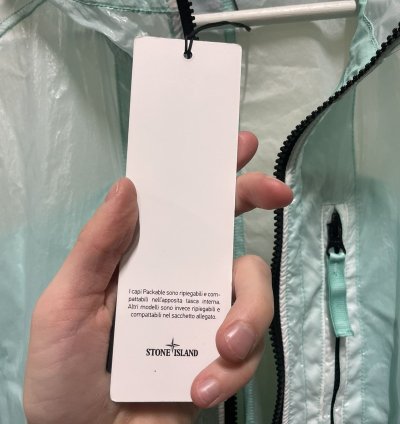 Stone Island Lucido-tc Packable Windbreaker 1100