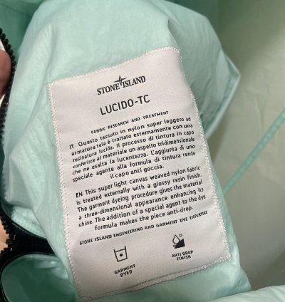 Stone Island Lucido-tc Packable Windbreaker 1100