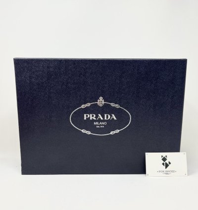 Prada Chunky Monolith Derby Shoes Brushed Leather