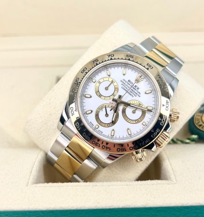Rolex Daytona 116503 White Dial Unworn Full Set Gold