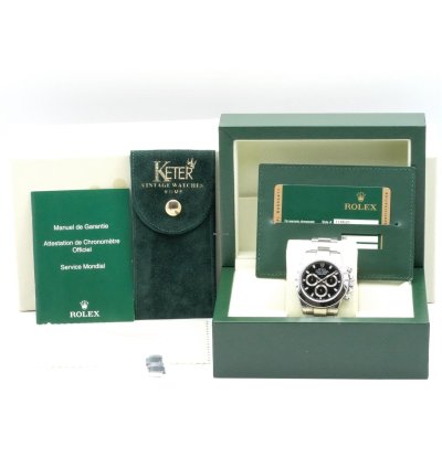 Rolex Daytona 116520 - 99 New - Full Set - Full Stickers On The Case From 2011