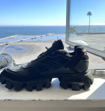 Prada Cloud Burst Thunder Technical Fabric Sneakers