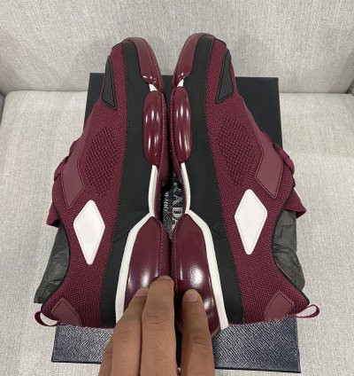 Prada Cloud Bust Burgundy