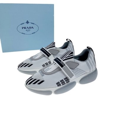 Prada Cloudbust Metallic Trainers