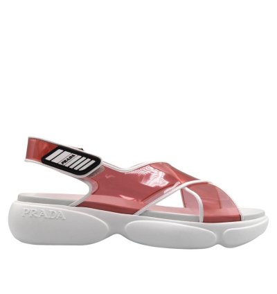Prada Cloudbust Pvc Sandals
