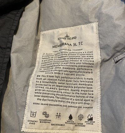 Stone Island Membrana 3l Tc