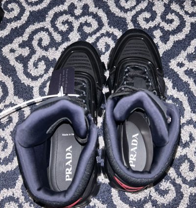 Prada Cloudbust Thunder Black Hi-top