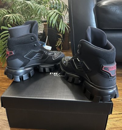 Prada Cloudbust Thunder Black Hi-top