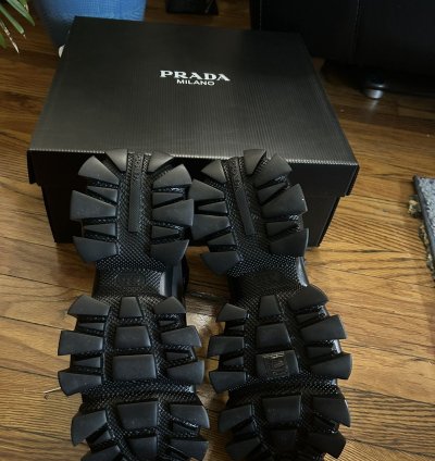 Prada Cloudbust Thunder Black Hi-top